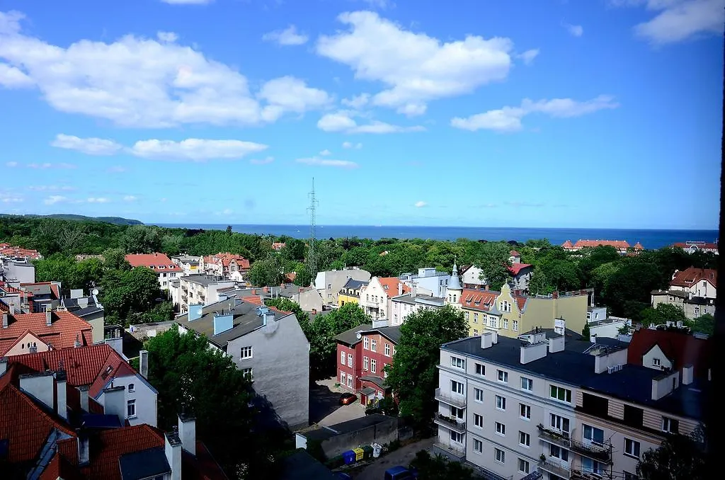아파트 Victus Apartamenty, Apartament Jantar 소포트 폴란드